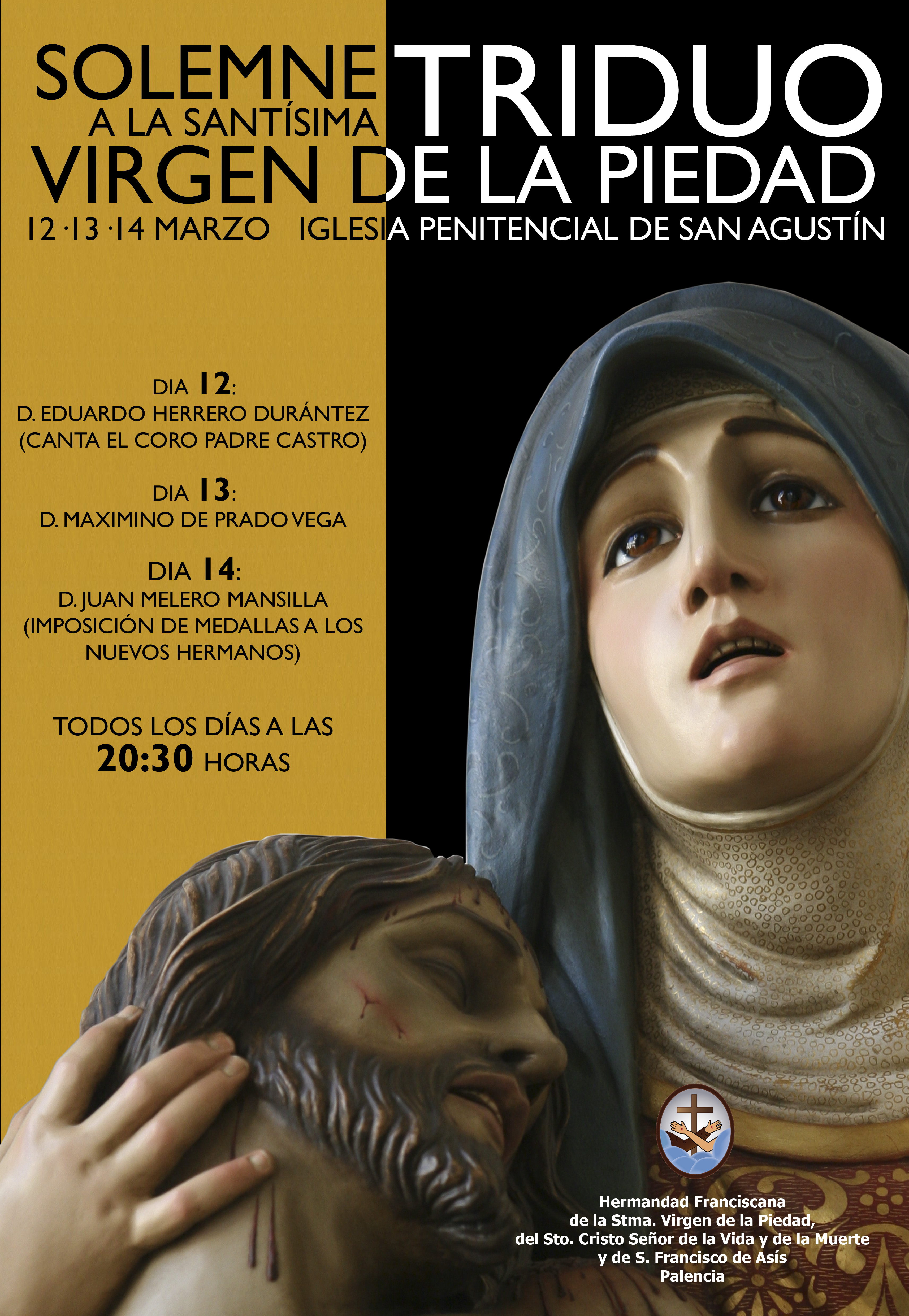Portada de 2015 Triduo Piedad